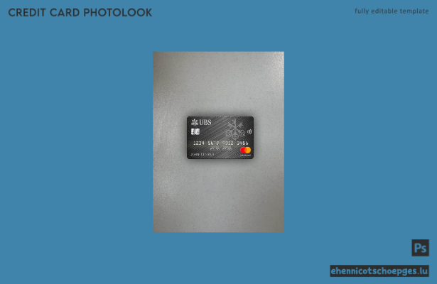 Monaco UBS Bank Mastercard Fotolook Beispielvorschau